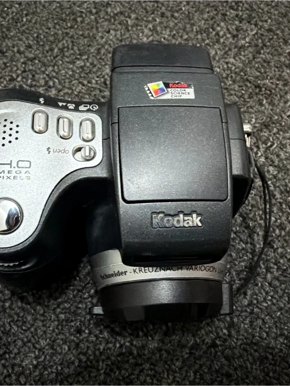 Kodak Black Digital Camera with Carrying Case and Accessories